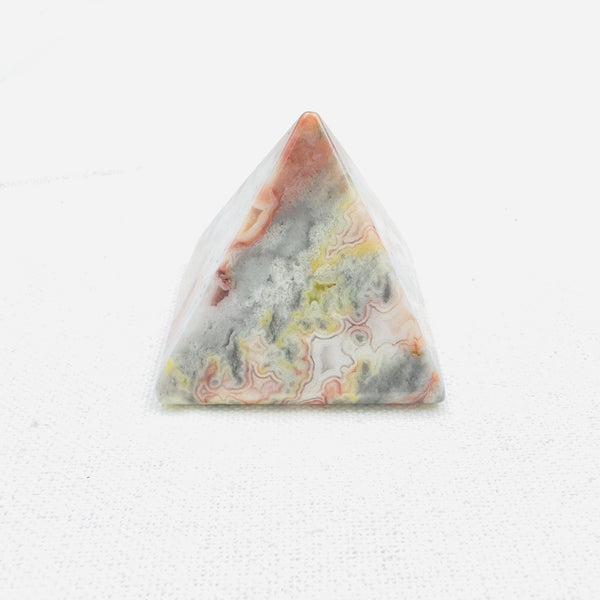 CRAZY LACE AGATE PYRAMID -AAA PREMIUM QUALITY