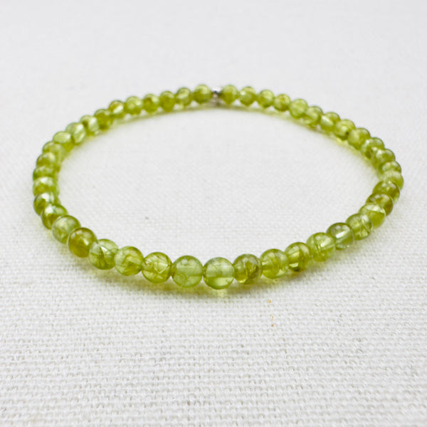 PERIDOT GEMSTONE ENERGY BRACELET